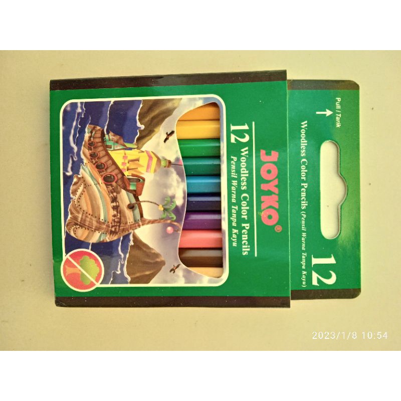 

pensil warna joyko kecil isi 12