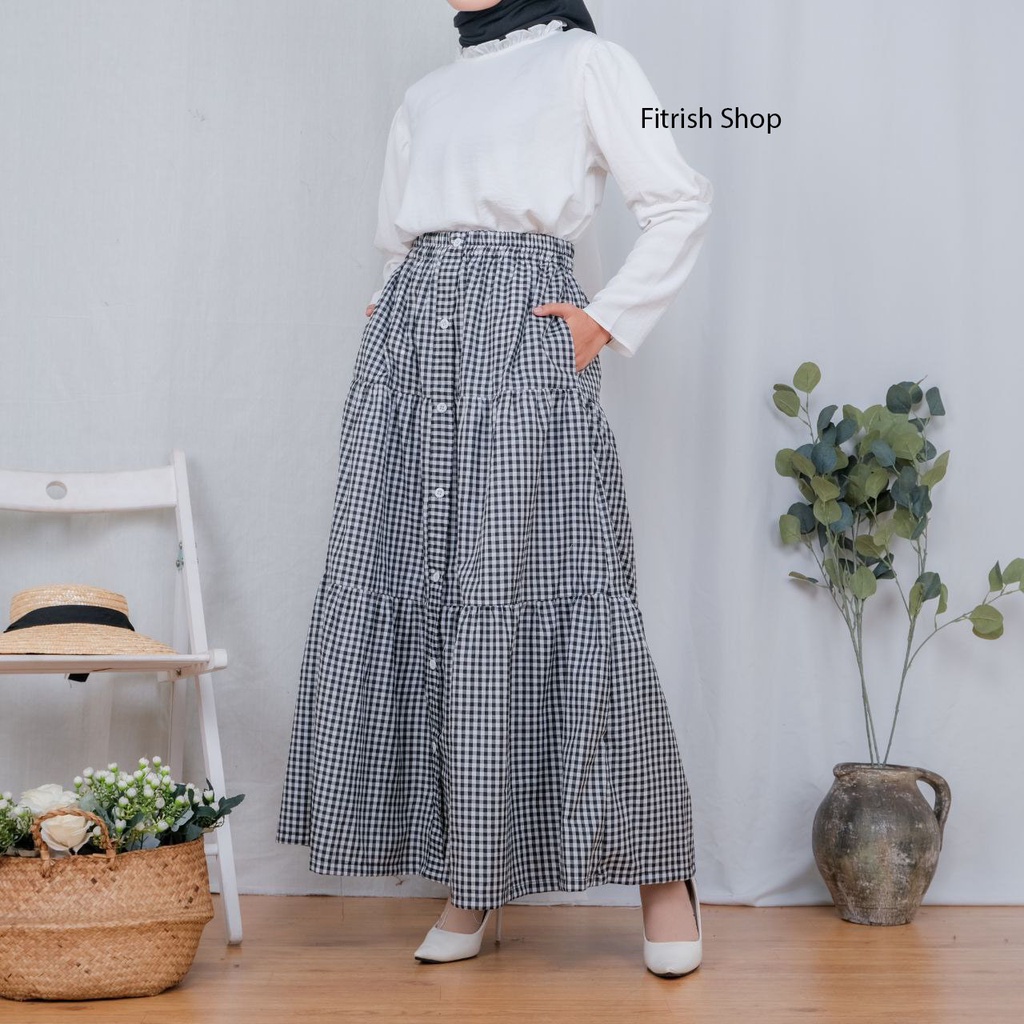 ZOEY SKIRT / ROK PANJANG KATUN