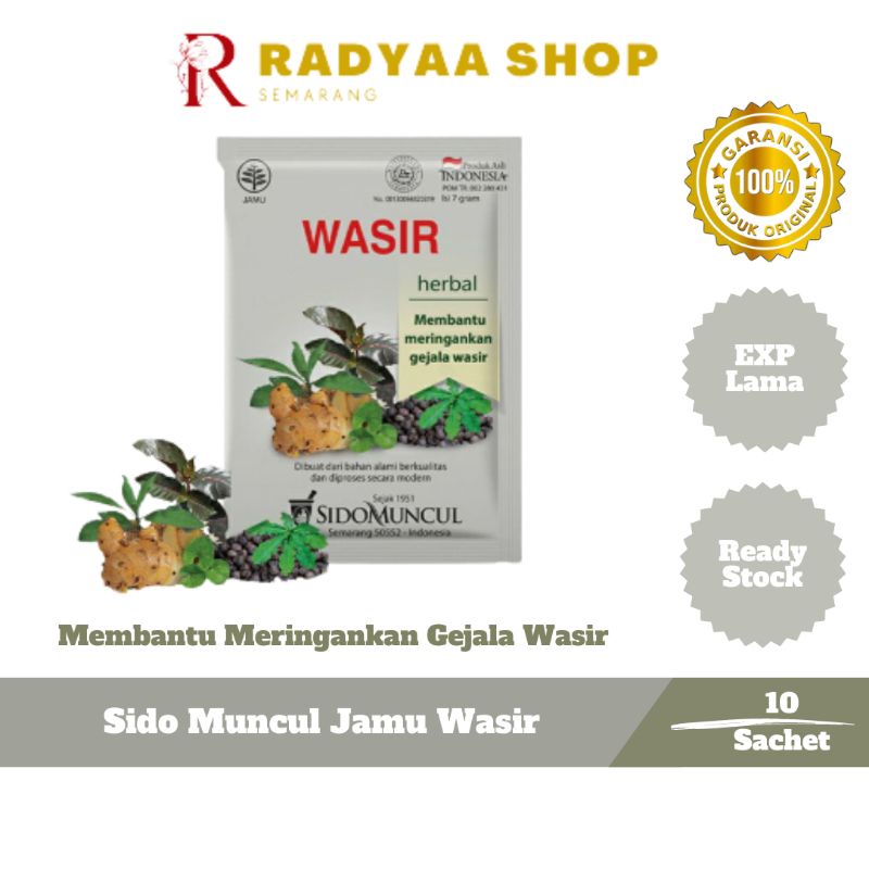 Obat Herbal Wasir Ambeien Sido Muncul