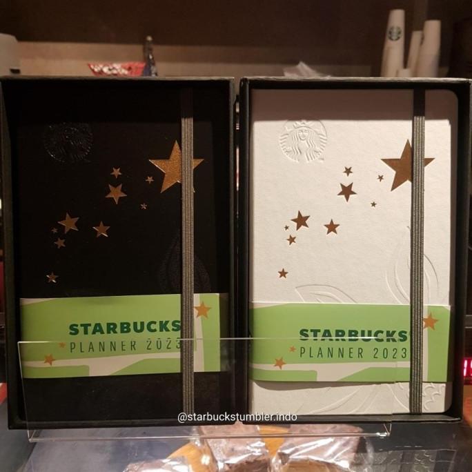 

Starbucks x Moleskine Indonesia Planner 2023 Agenda Hitam Putih Buku