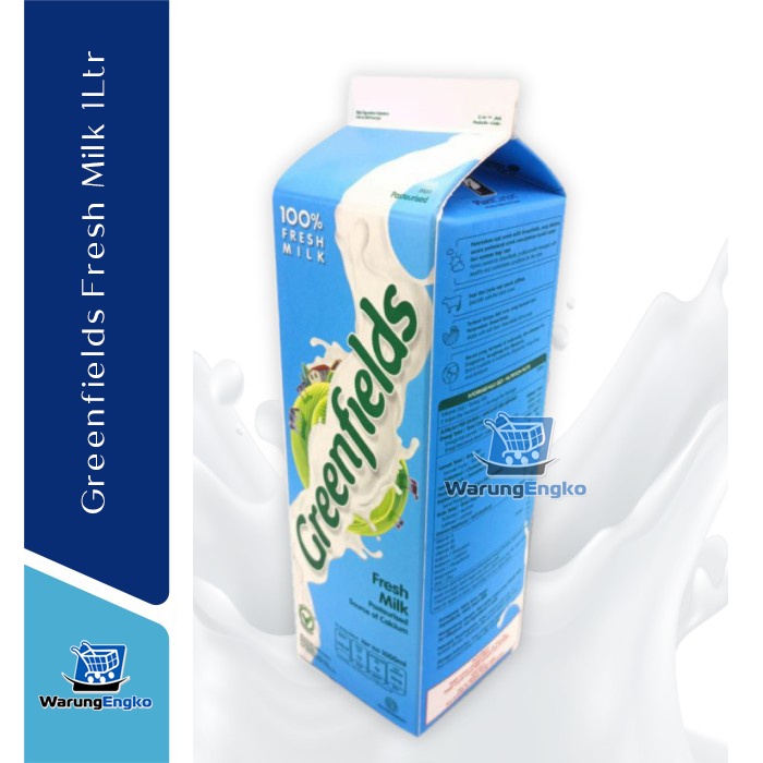 

Greenfields Fresh Milk Susu Segar Pasteurisasi 1 Ltr Premium Asli