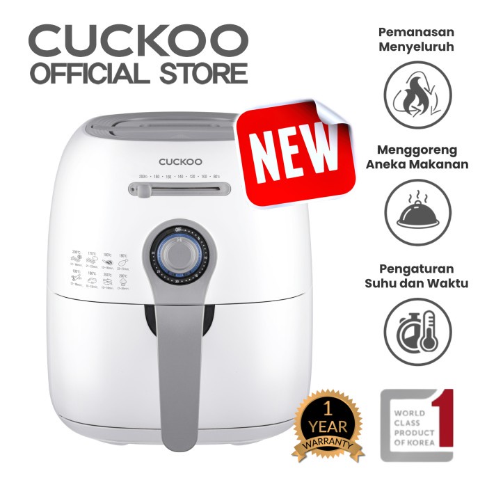 Fryer Cuckoo Air Fryer Caf-C0510Dw
