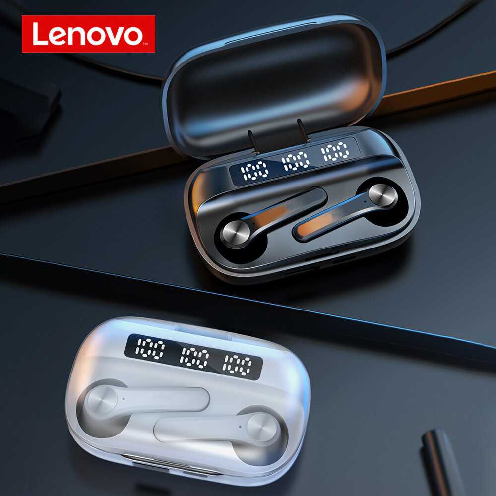 Lenovo TWS Earphone True Wireless Bluetooth 5.0 HiFi - QT81