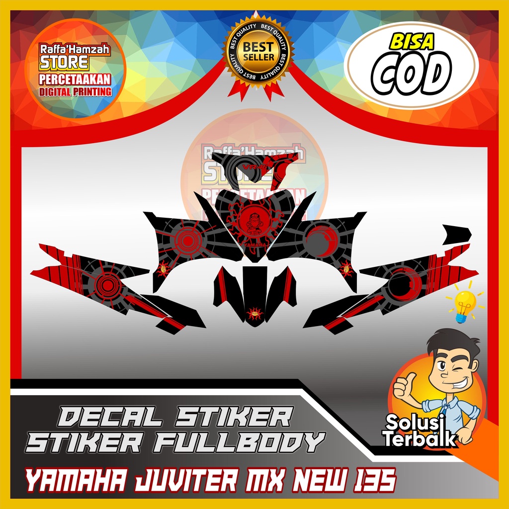 decal jupiter mx 135 rossi decal jupiter mx new rossi stiker jupiter mx 135 dekal jupiter mx new 135