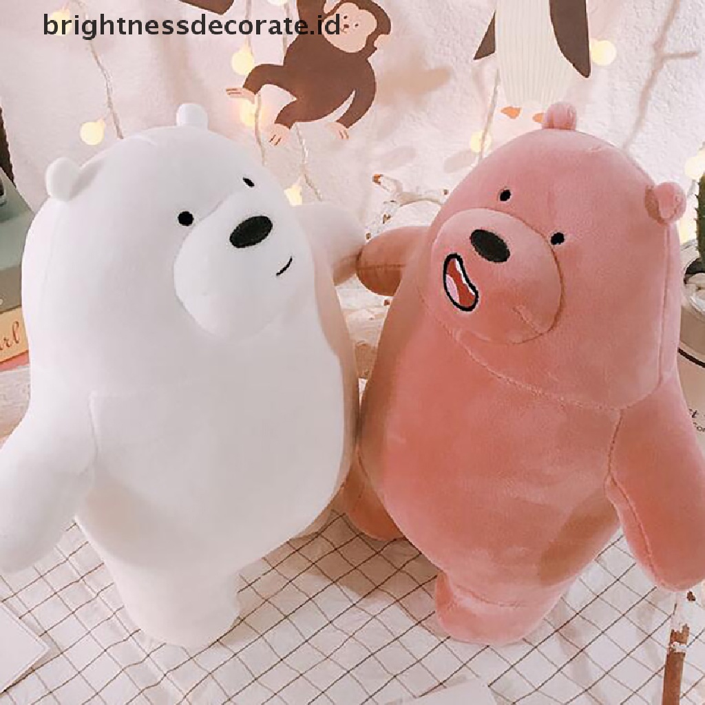 [Birth] We ARE BEARS Boneka Mainan Boneka Plush Lembut 9inch (25cm) we bare bear Plush Doll [ID]