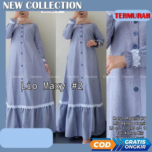 Bisa Cod'Venya Dress / Baju Gamis 2022 Model Baru / Gamis Wanita Dewasa / Gamis Ibu Ibu / Baju Musli