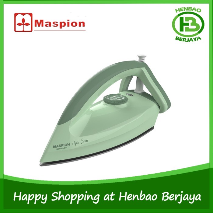 MASPION SETRIKA HIJAB SERIES HA-365 HA 365 HA365 DRY IRON CERALON