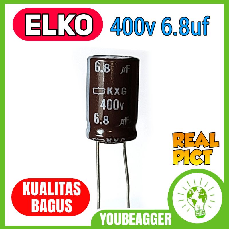 Elko 400v 6.8uf