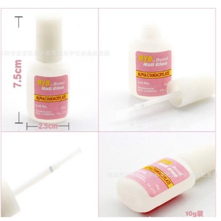 lem kuku 10gr lem kuku palsu murah 10gr 10gram NAIL ART GLUe