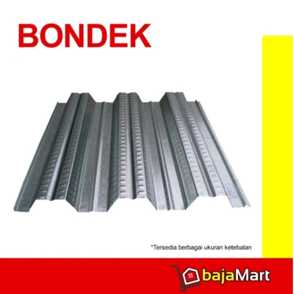 Bondek cor tebel 065mm panjang 6 Meter