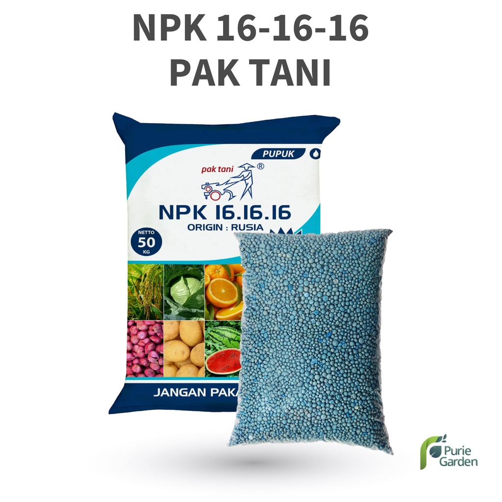 Pupuk NPK Meroke Pak Tani Yara Mila 16-16-16 1kg PG KDR