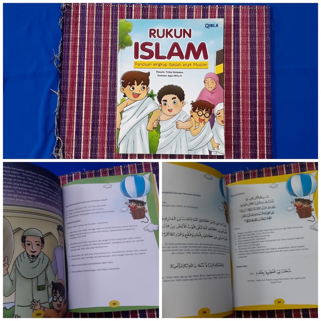 Rukun Islam Panduan Lengkap Ibadah Anak Muslim buku anak bekas second preloved