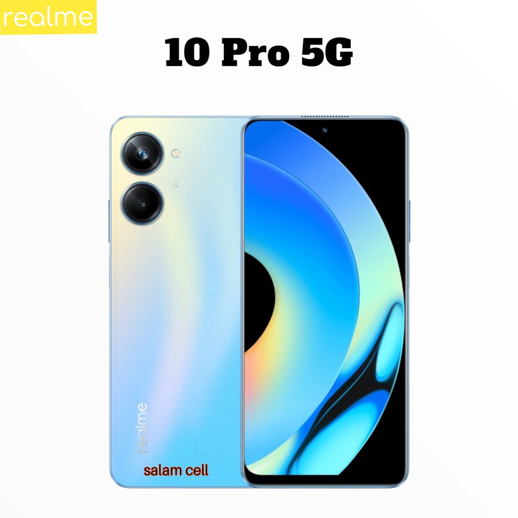 Realme 10 Pro 5G Ram 8+8/256GB Camera 108MP 33W SuperVOOC Original Garansi Resmi