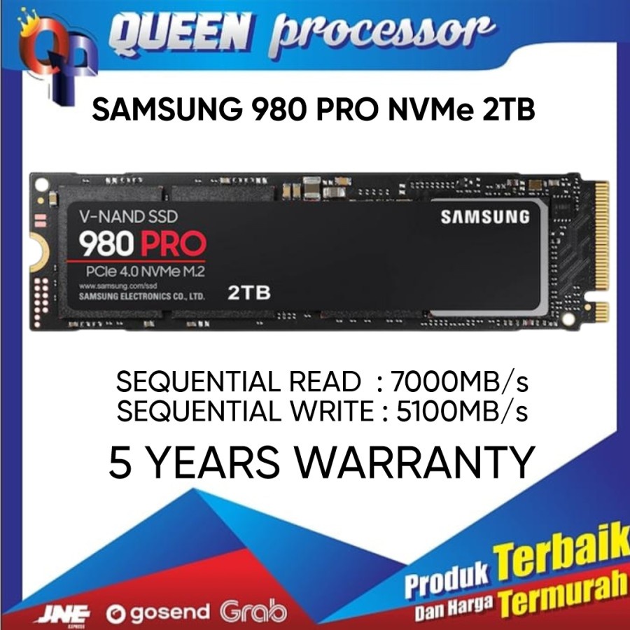 SSD 980 PRO 2TB 2 TB SAMSUNG 980 PRO M.2 NVMe