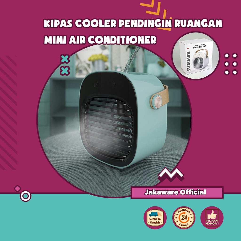 JENNIOEM KIPAS COOLER PENDINGIN RUANGAN MINI AC ARCTIC SEJUK DINGIN KAMAR PORTABLE POWER ULTRA FAN U