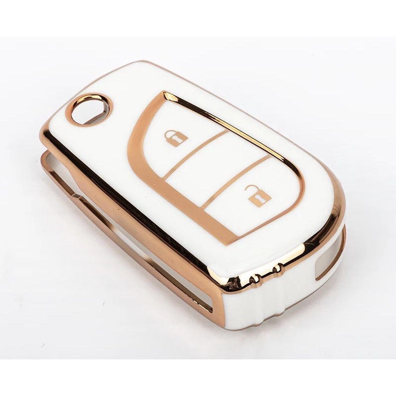 Case Sarung Kunci mobil Toyota Innova Reborn Type G dan V list Gold