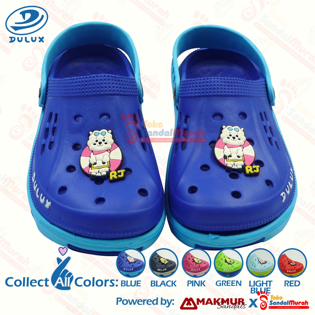 Toko Sendal Murah - Sandal Anak Baim Uk 25-30/ Sandal Anak Tali Belakang/ Sandal Anak Cute / Sandal Anak Karakter/ Sandal Anak Bahan Karet / Sandal Anak Bermain/ [Toko Sendal Murah Kids M 202 D BT]