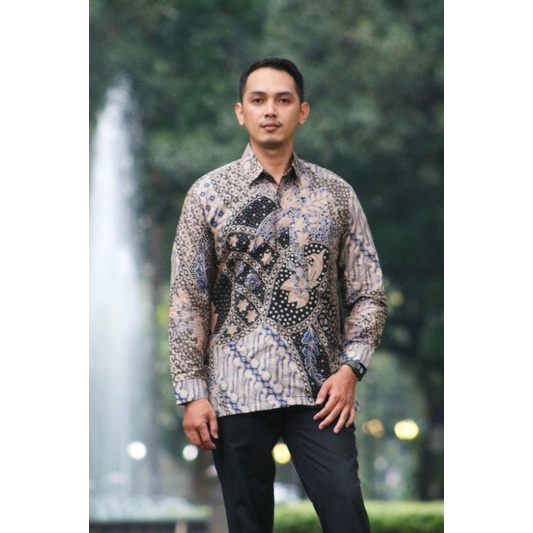 KEMEJA BATIK PANJANG FURING KEREN KATUN HALUS