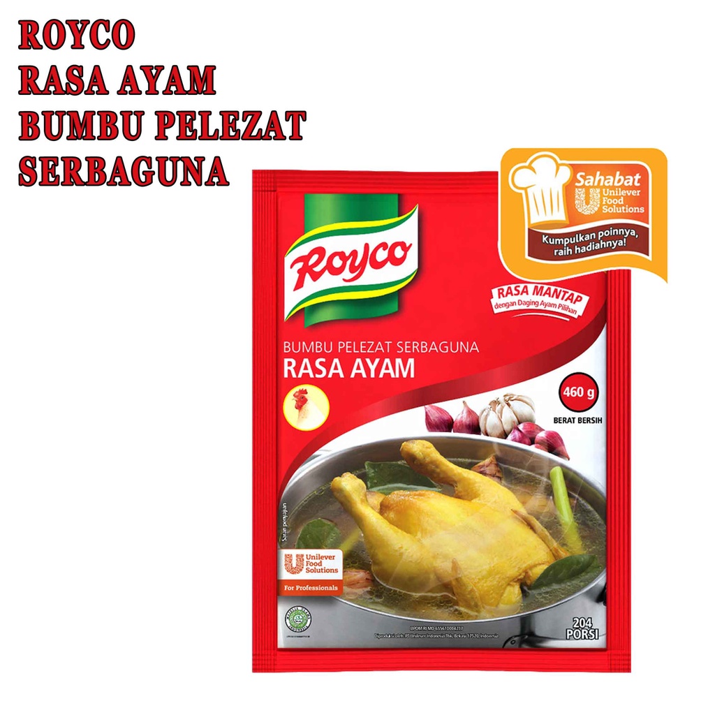 PENYEDAP RASA* ROYCO RAYA AYAM PILIHAN 460g