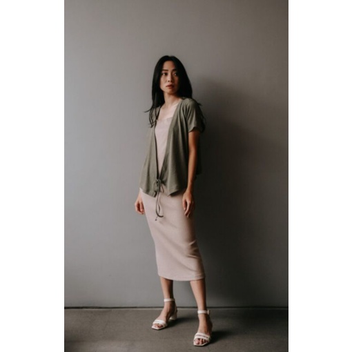 Bigail Top Maven in Olive Sage New Ready