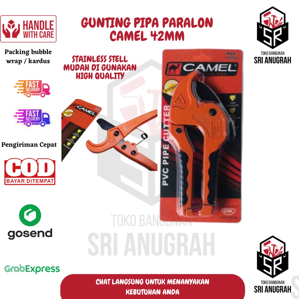 Camel Gunting Pemotong Pipa PVC