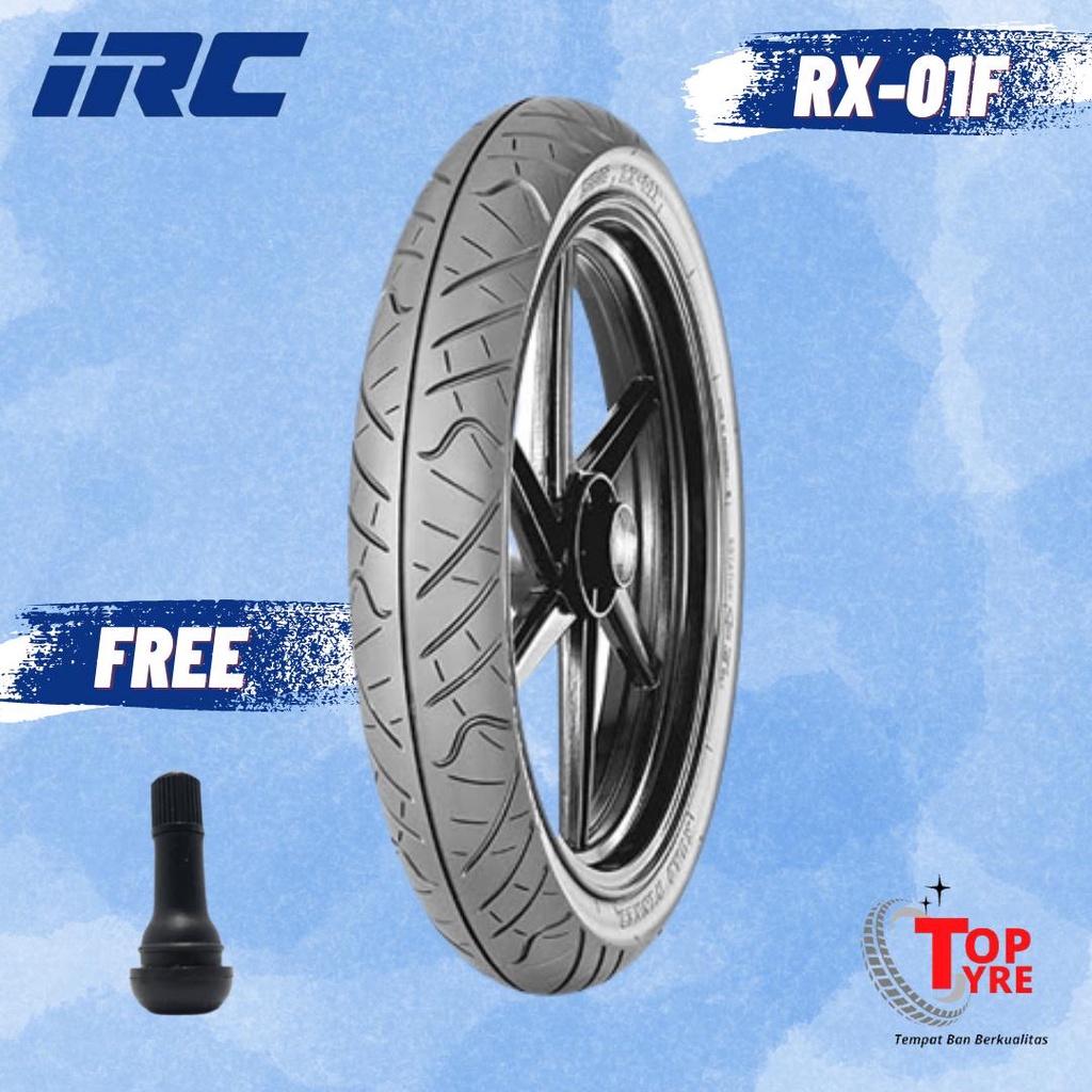 BAN MOTOR RING 17 // IRC RX-01F 110/70-17 TUBELESS // BAN MOTOR VIXION, R15, CBR150, GSX 150