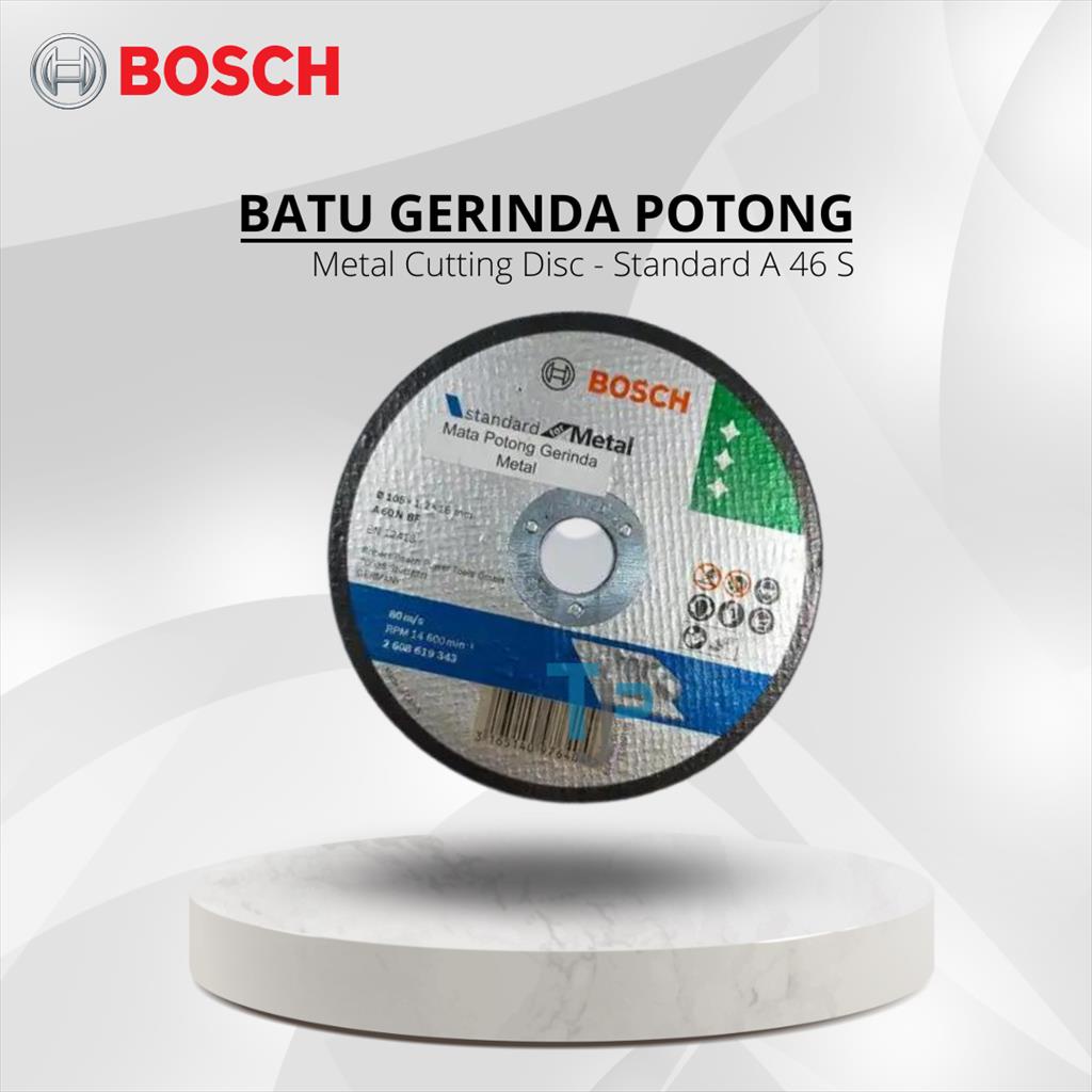 BOSCH BATU GERINDA POTONG METAL - STANDARD 105mm PN.2608619343