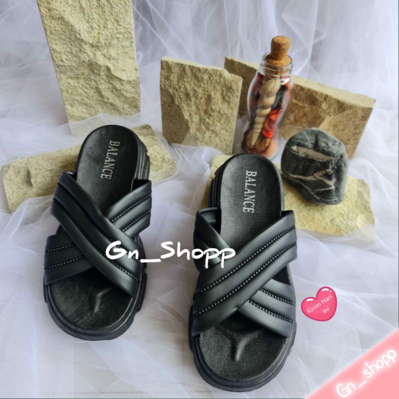 9.9 Sandal Tali Silang Wanita Salur Olympic Balance 2201 K6