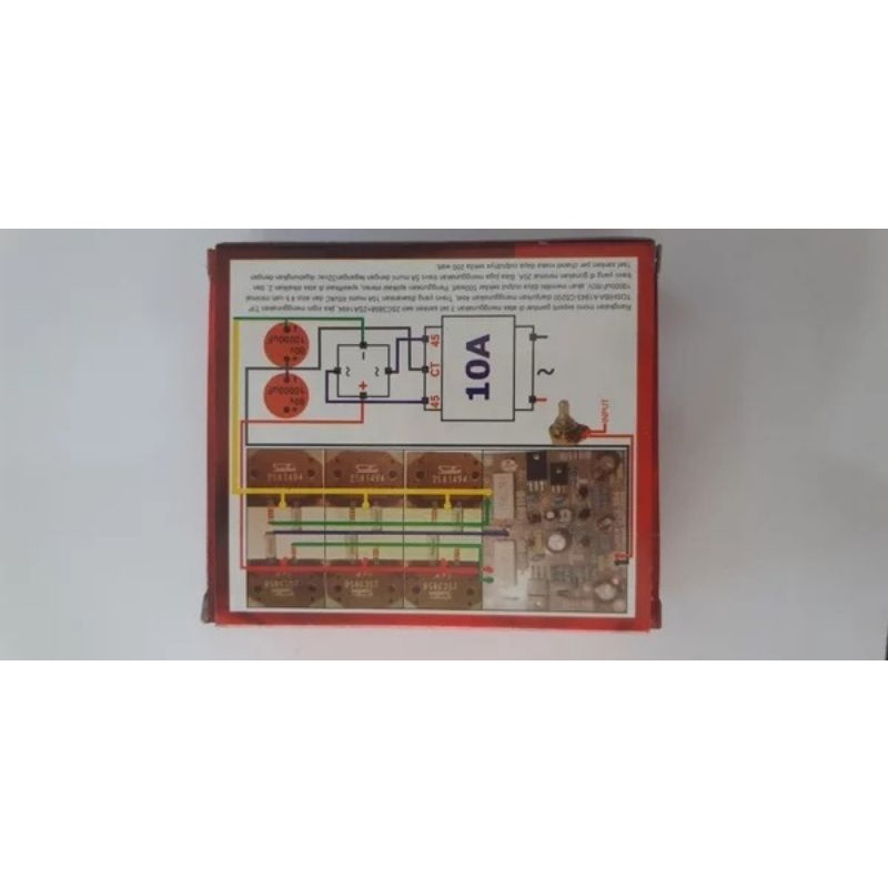 Kit Driver Power Amplifier SOCL 504 hooky