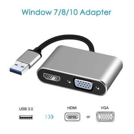 Usb 3.0 to Hdmi vga converter adapter 2k uhd-Konverter Usb3.0 hdtv vga