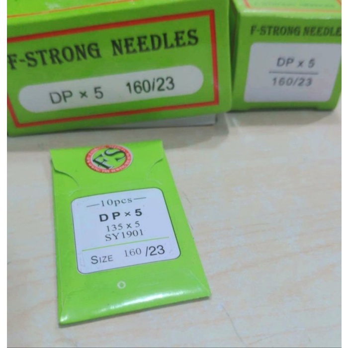 Spmj Jarum Jahit High Speed Industrial Jarum 1 Fs Dpx5 / Dp X 5 Isi 500 Bj