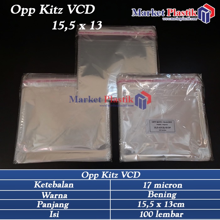 OPP VCD / Plastik Roti / Plastik Undangan