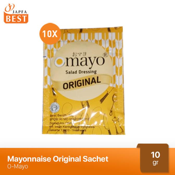 

Mayonnaise Omayo Original Sachet [10 Pcs x 10gr]