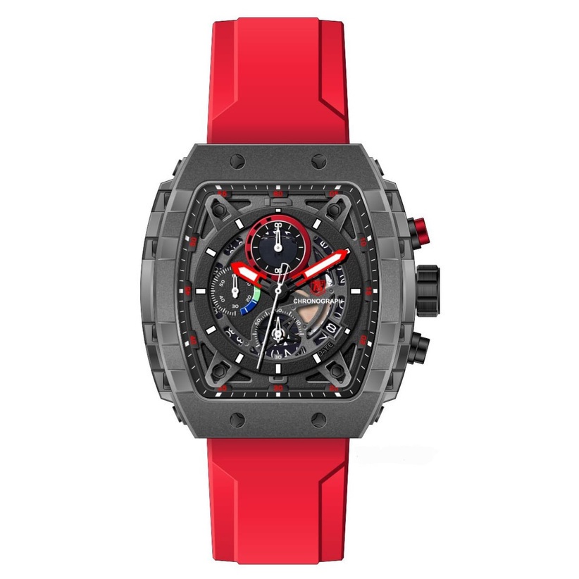 Jam Tangan Pria Sport T5 H 3905G Chronograph  Tanggal Aktif & Paper Bag - Bisa Bayar Ditempat - COD 