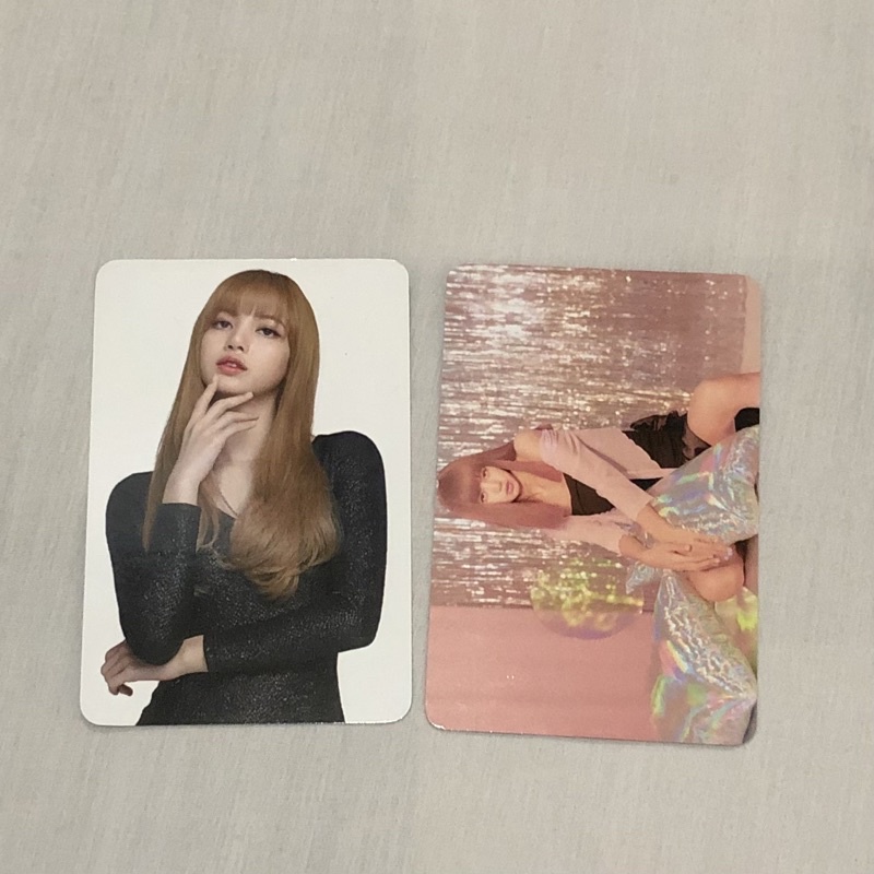 LISA BLACKPINK MISE EN SCENE HELLO BUBBLE OFFICIAL PHOTOCARD