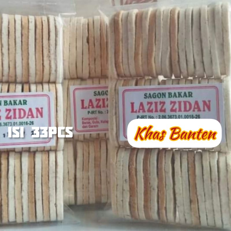 

Kue Sagon Bakar Kemasan Jajanan Khas Banten Tradisional
