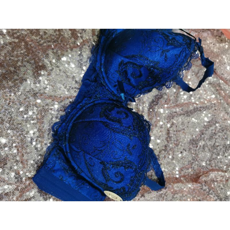 authentic eblin blue bra NEW