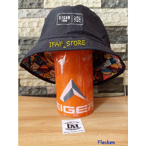 Topi Bucket ORIGINAL EIGER FLECKEN HAT 1.0