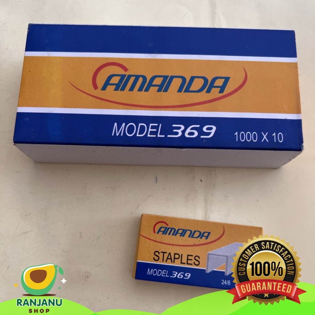 

Isi Staples amanda no 3 /isi staples murah/isi staples no 3 amanda (Box Kecil)