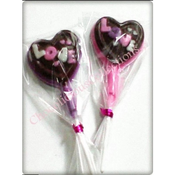 

cokelat lolipop love / cokelat stick love