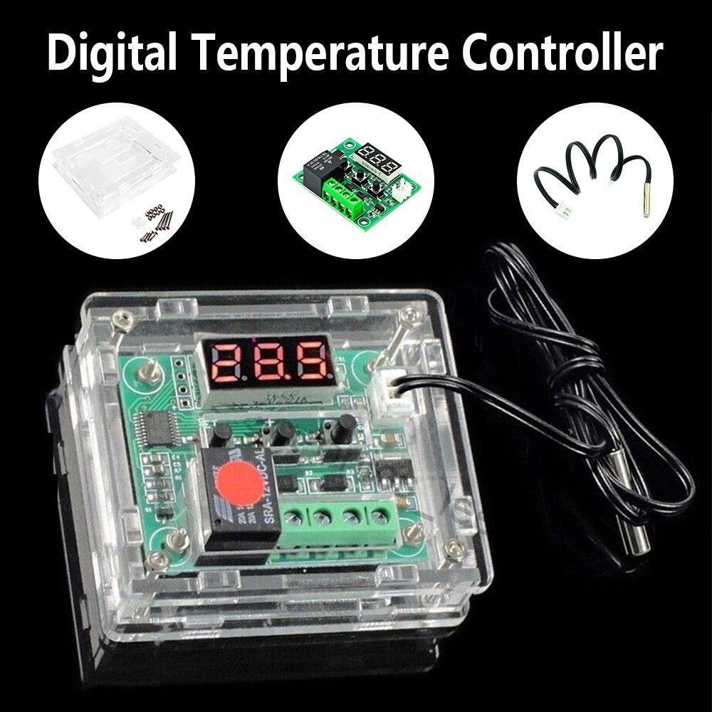 POPULAR Populer Digital Temperature Controller Instrumen Kontrol Profesional 10A Relay Thermostat Module