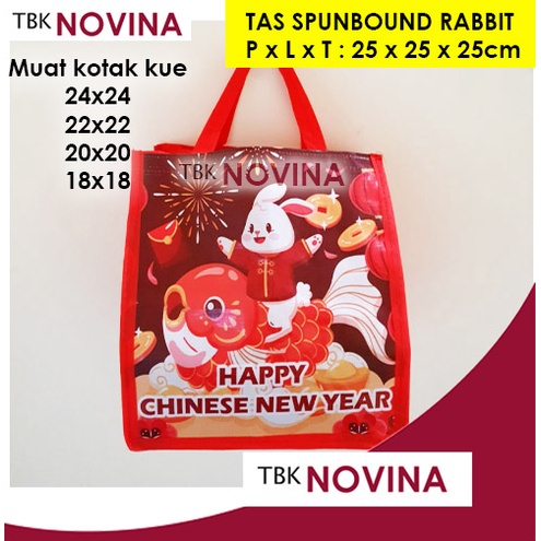 TAS SPUNBOUND IMLEK / TAS KAIN CHINESE NEW YEAR / TAS KOTAK KUE