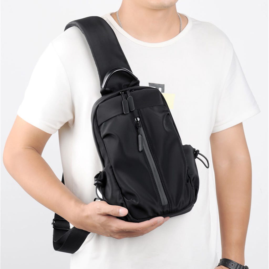 Charyatink - Waistbag Boy kasual Tas Selempang Pria Wanita