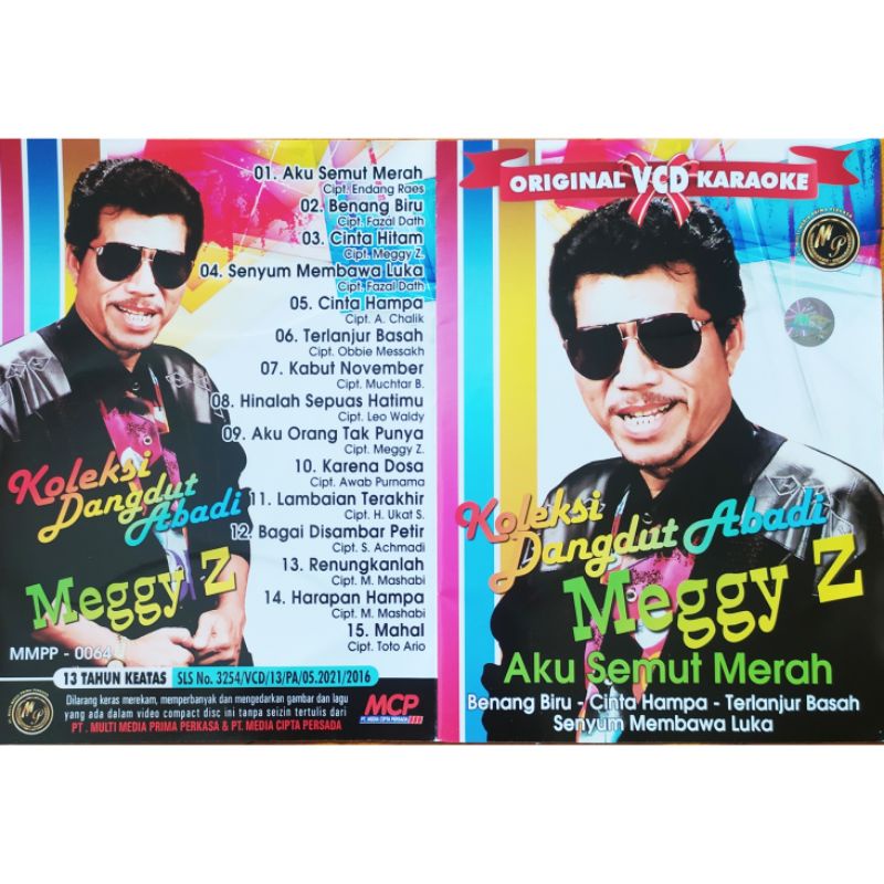 Kaset VCD Lagu Koleksi Dangdut Meggy Z