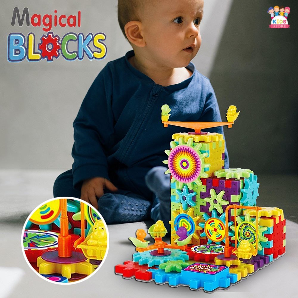 Magical Blocks | Mainan Anak Laki Laki Mainan Edukasi 2/3/4/5 Tahun | Mainan Bayi 1 Tahun Perempuan