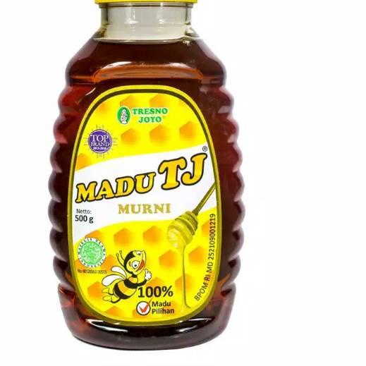 

Terbaru[KI3]-Tresno Joyo Madu TJ Murni / Super / Jahe Merah Mint 500gr