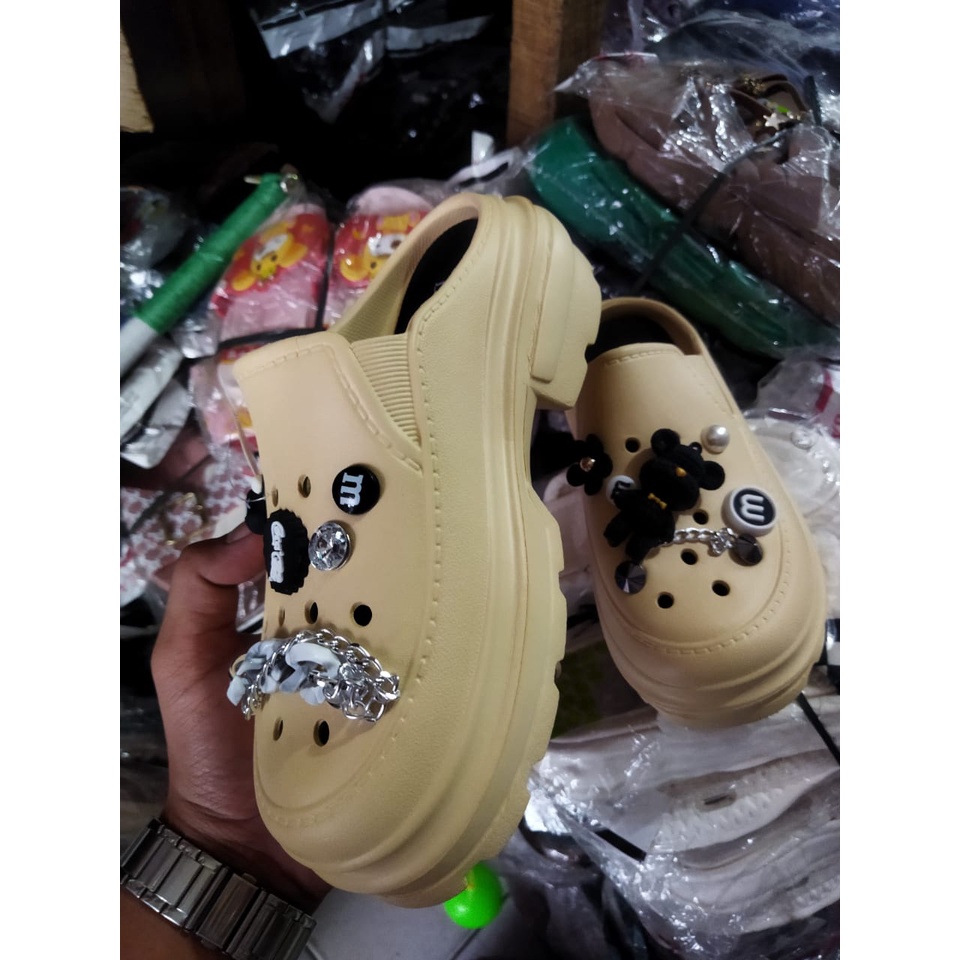 sandal selop fuji wanita jibitzs cocacola import 8559-A1 (36-41) sandal selop wanita korean style