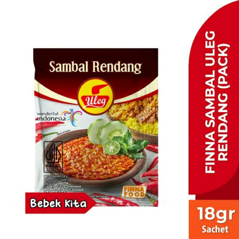 

sambel Rendang Uleg Finna Sachet