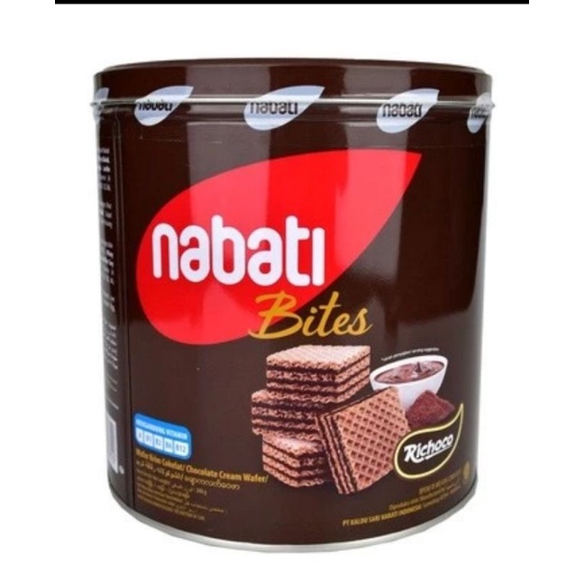 

Nabati Kaleng Wafer Bites Chesee nabati richoco bites 287 gram nabati bite wafer coklat