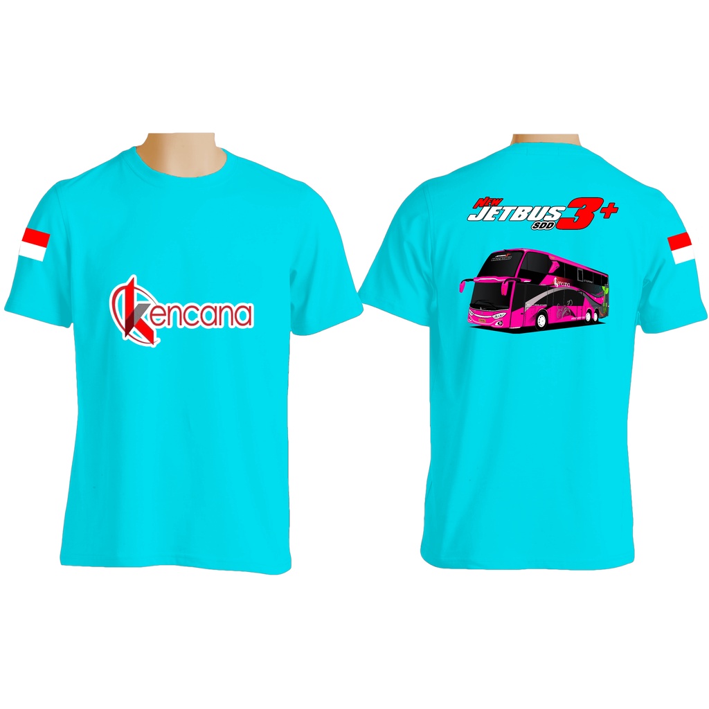 Kaos PO KENCANA Katun Combed 20S Sablon DTF